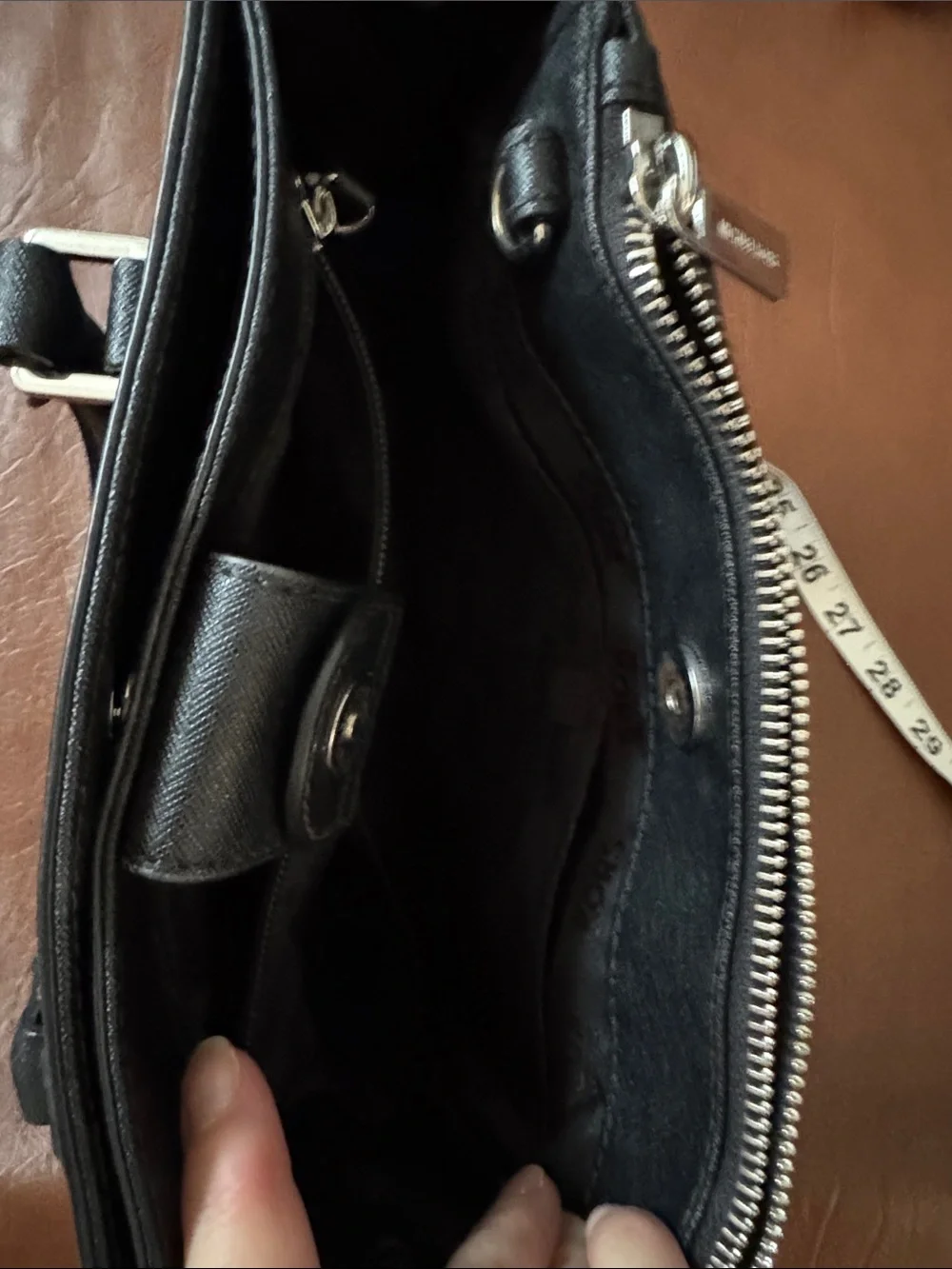 Michael Kors Selma Silver Studded Purse Convertible Crossbody